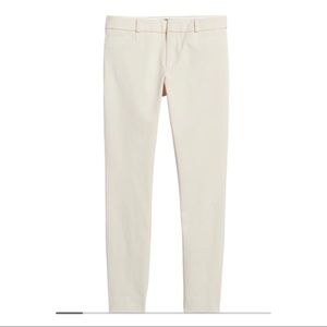 Sloan Cropped Straight-Legged Dress Pant